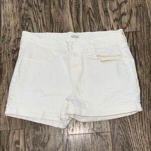 Old Navy White Jean Shorts Classic Summer Style